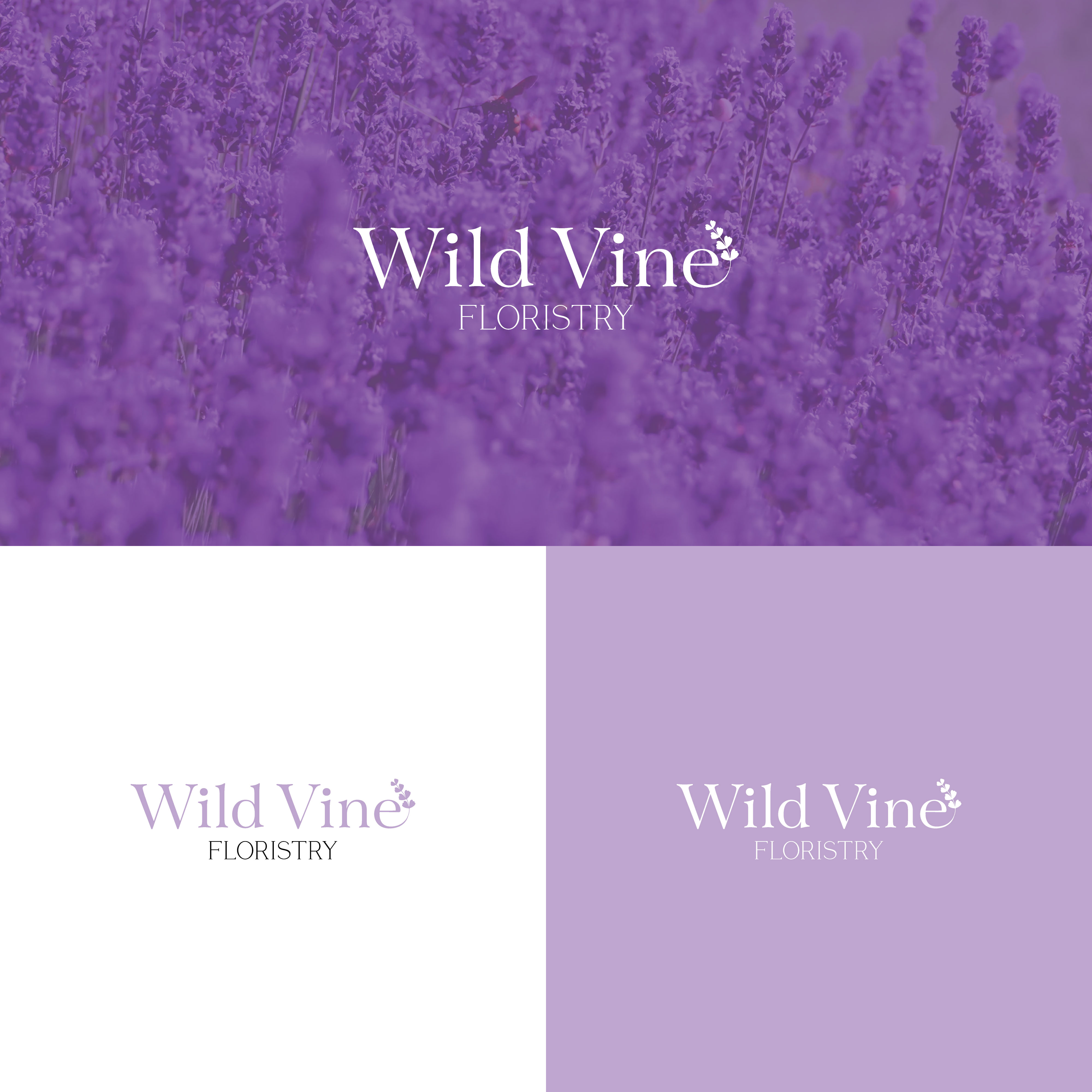 Logo Design by Sbranding for Wild Vine Floristry | Design #32563096