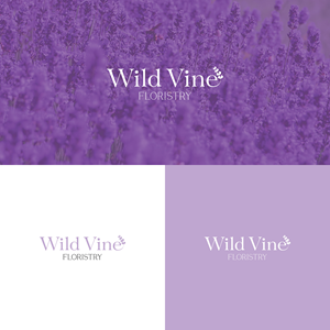 Logo Design by Sbranding for Wild Vine Floristry | Design: #32563096