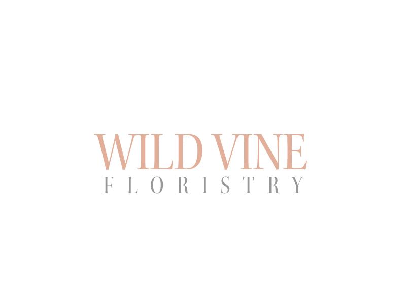 Logo Design by 4lv for Wild Vine Floristry | Design #32585476