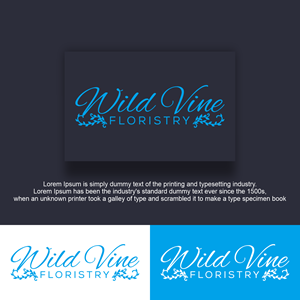 Logo Design by Abigaill_design for Wild Vine Floristry | Design: #32555626