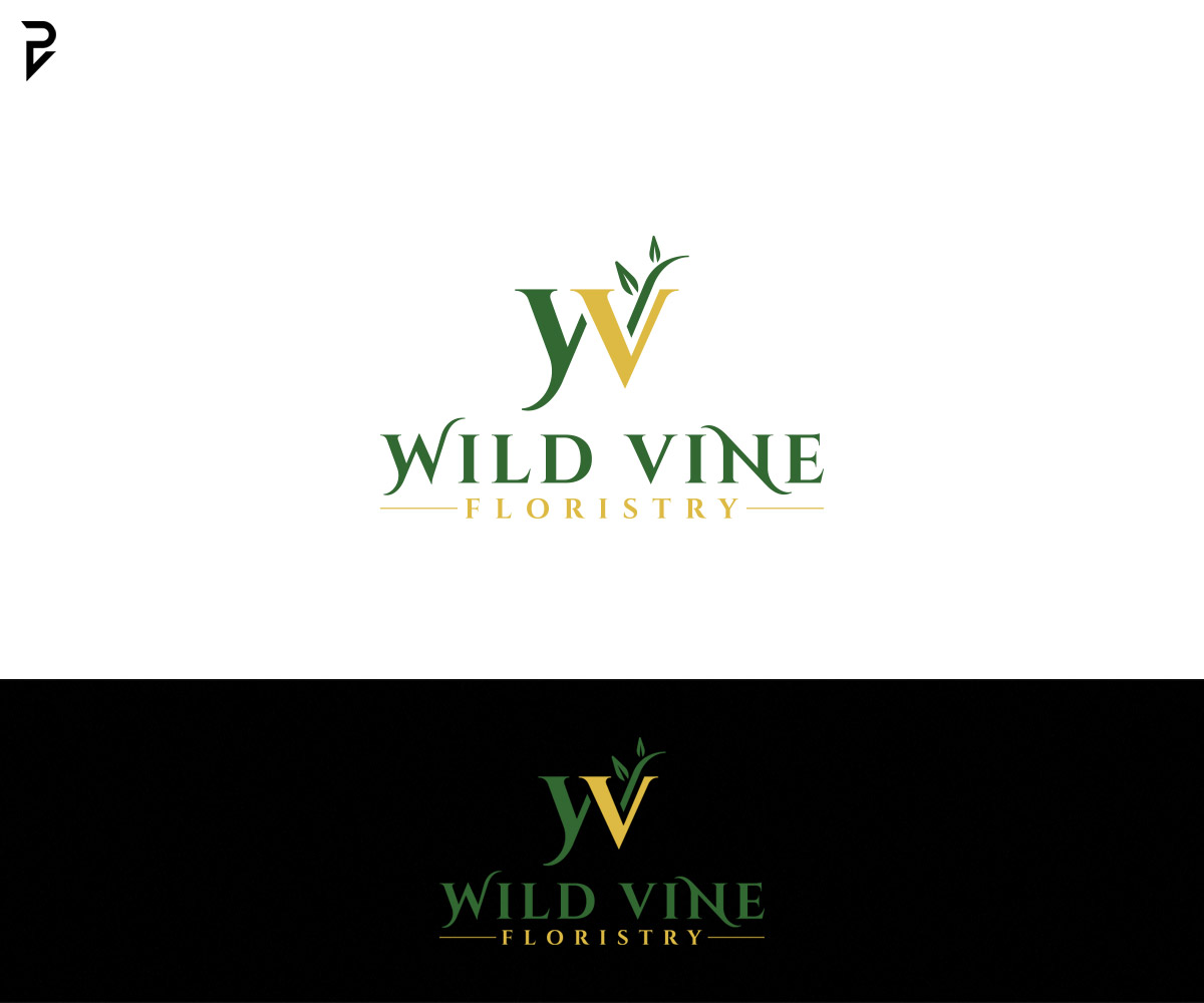 Logo Design by poisonvectors for Wild Vine Floristry | Design #32548355