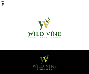 Logo Design by poisonvectors for Wild Vine Floristry | Design: #32548355