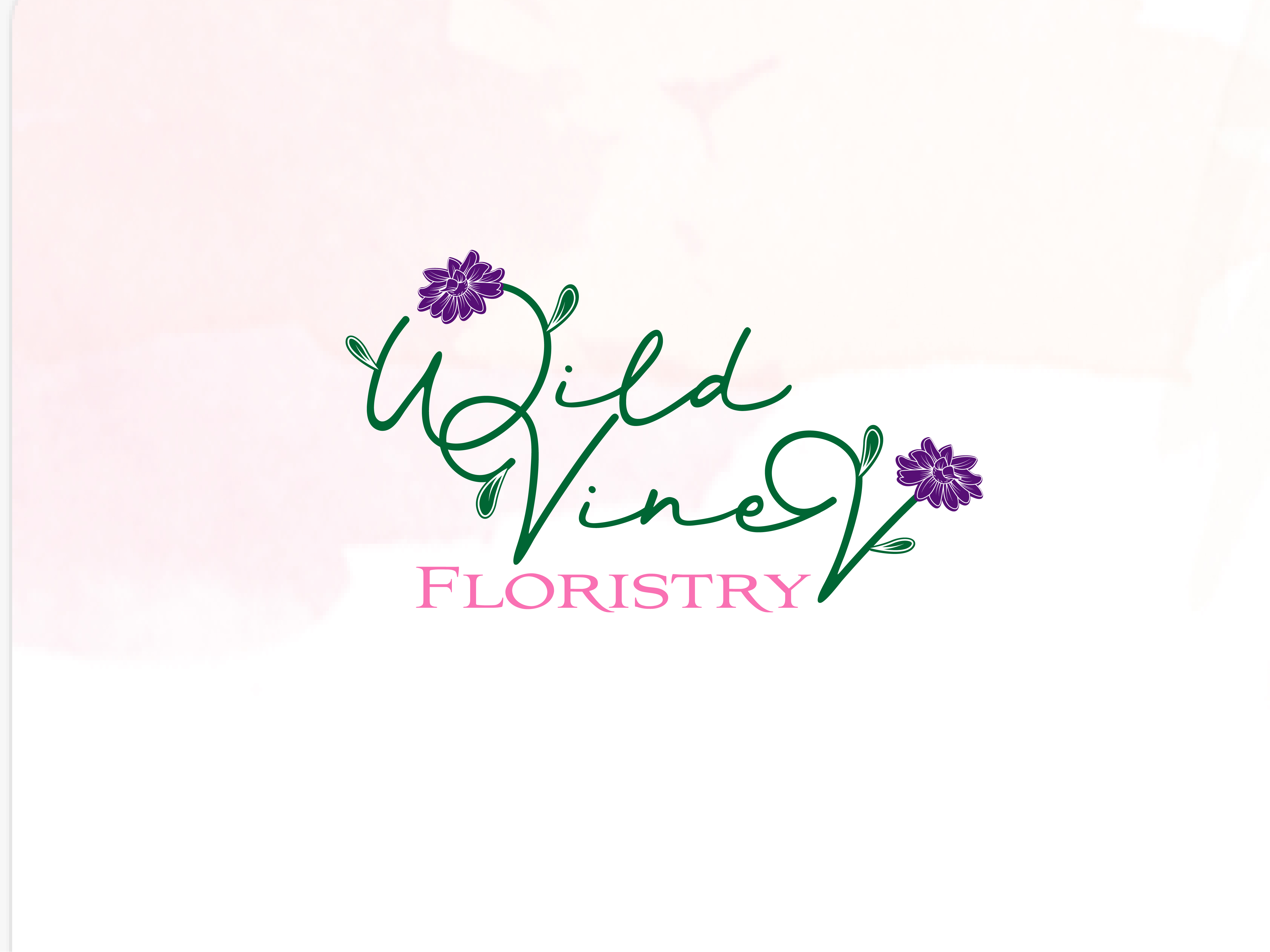 Logo Design by Filip M for Wild Vine Floristry | Design #32597336