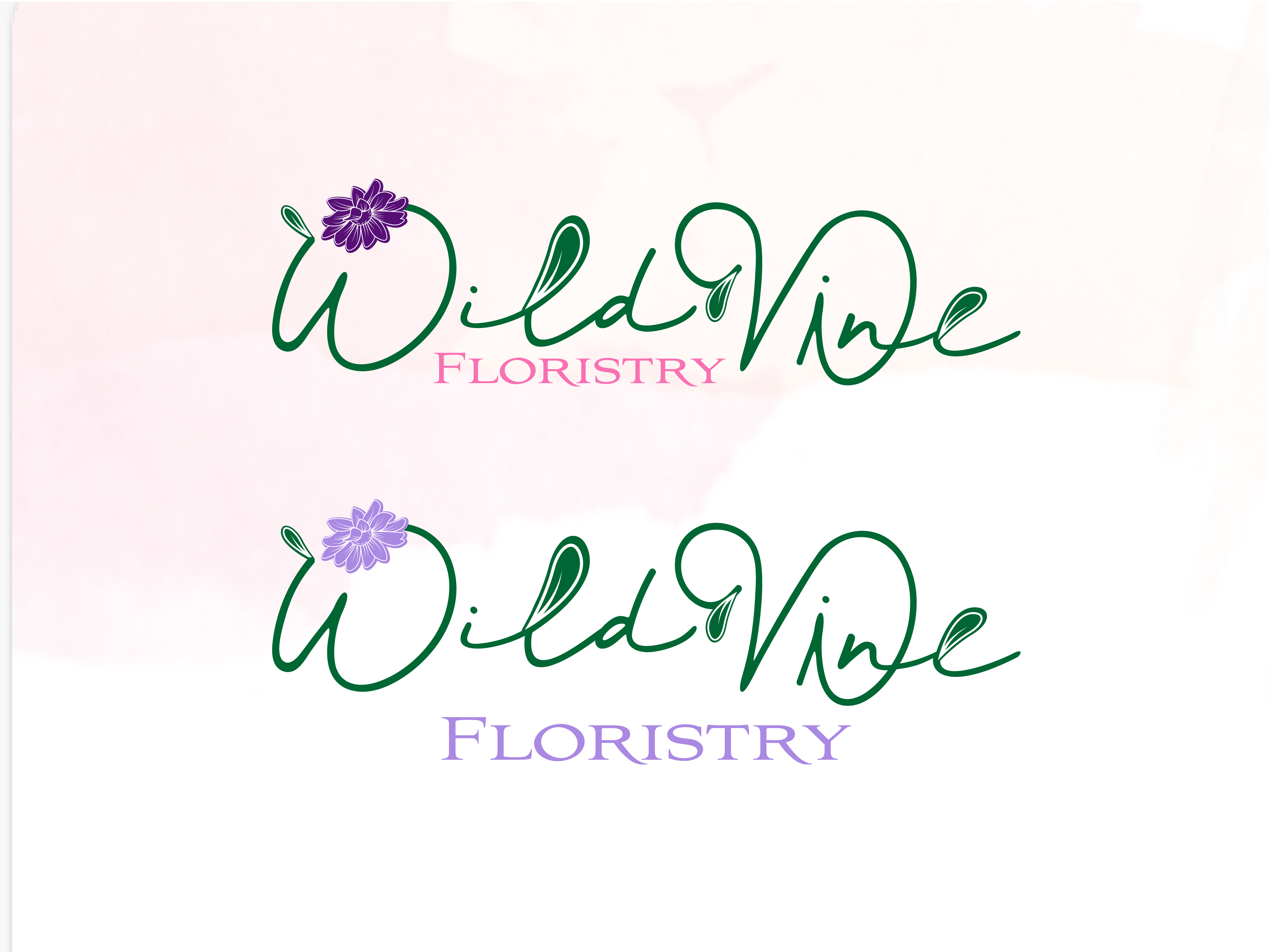 Logo Design by Filip M for Wild Vine Floristry | Design #32597340