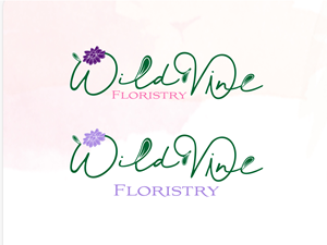 Logo Design by Filip M for Wild Vine Floristry | Design: #32597340