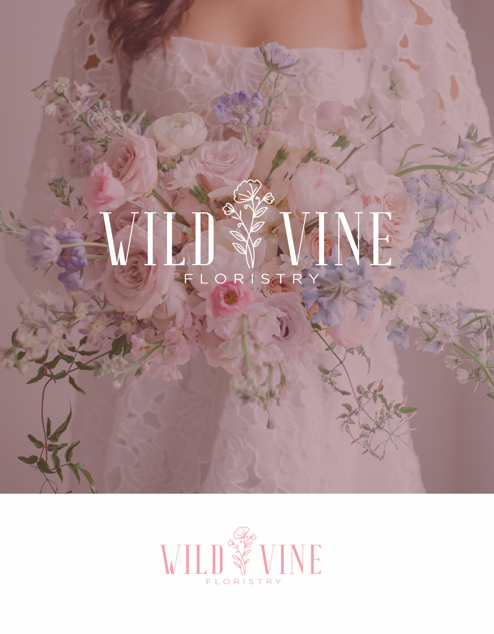 Logo Design by ciolena for Wild Vine Floristry | Design #32581718