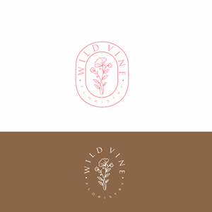 Logo Design by ciolena for Wild Vine Floristry | Design: #32581817