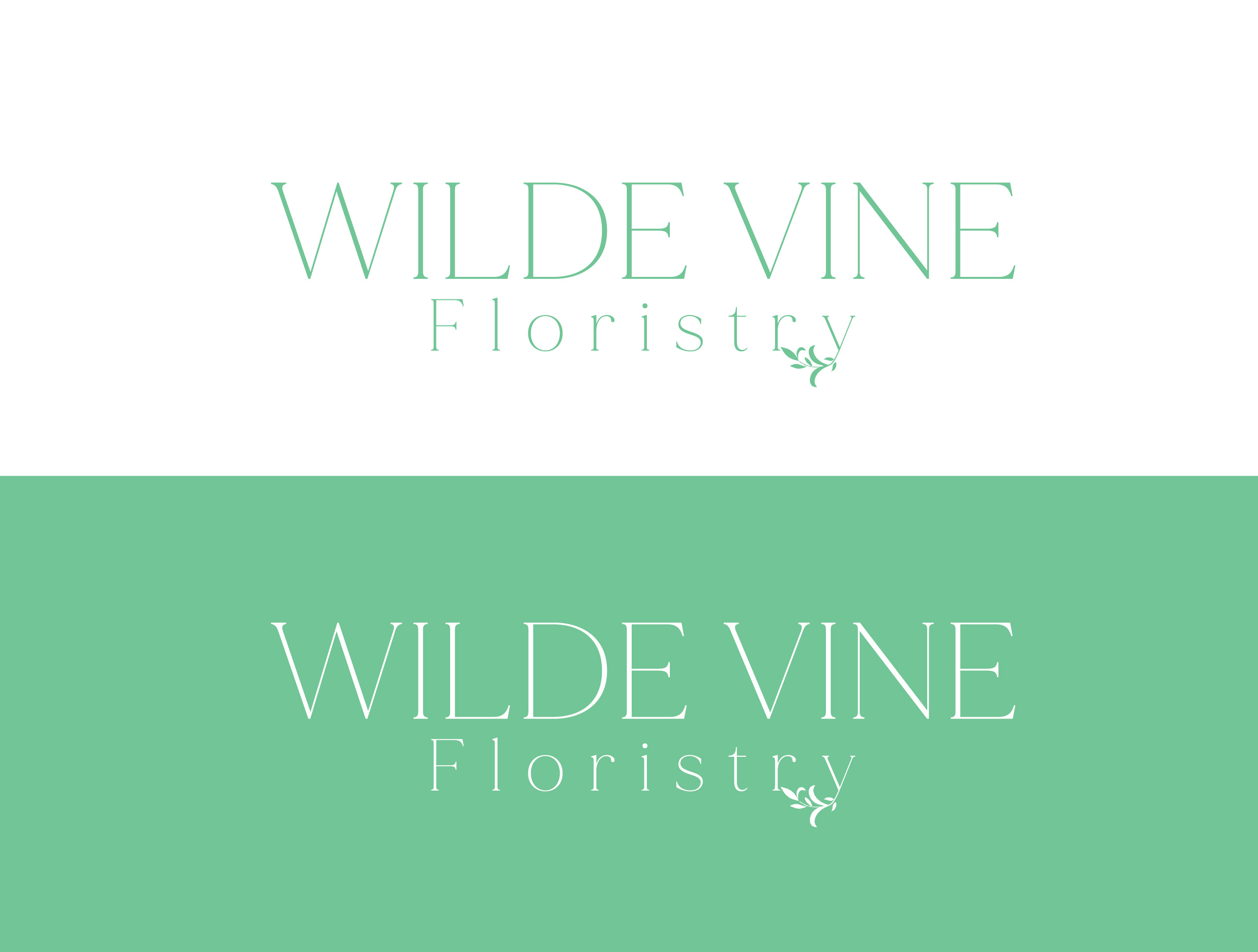 Logo Design by jika for Wild Vine Floristry | Design #32553389
