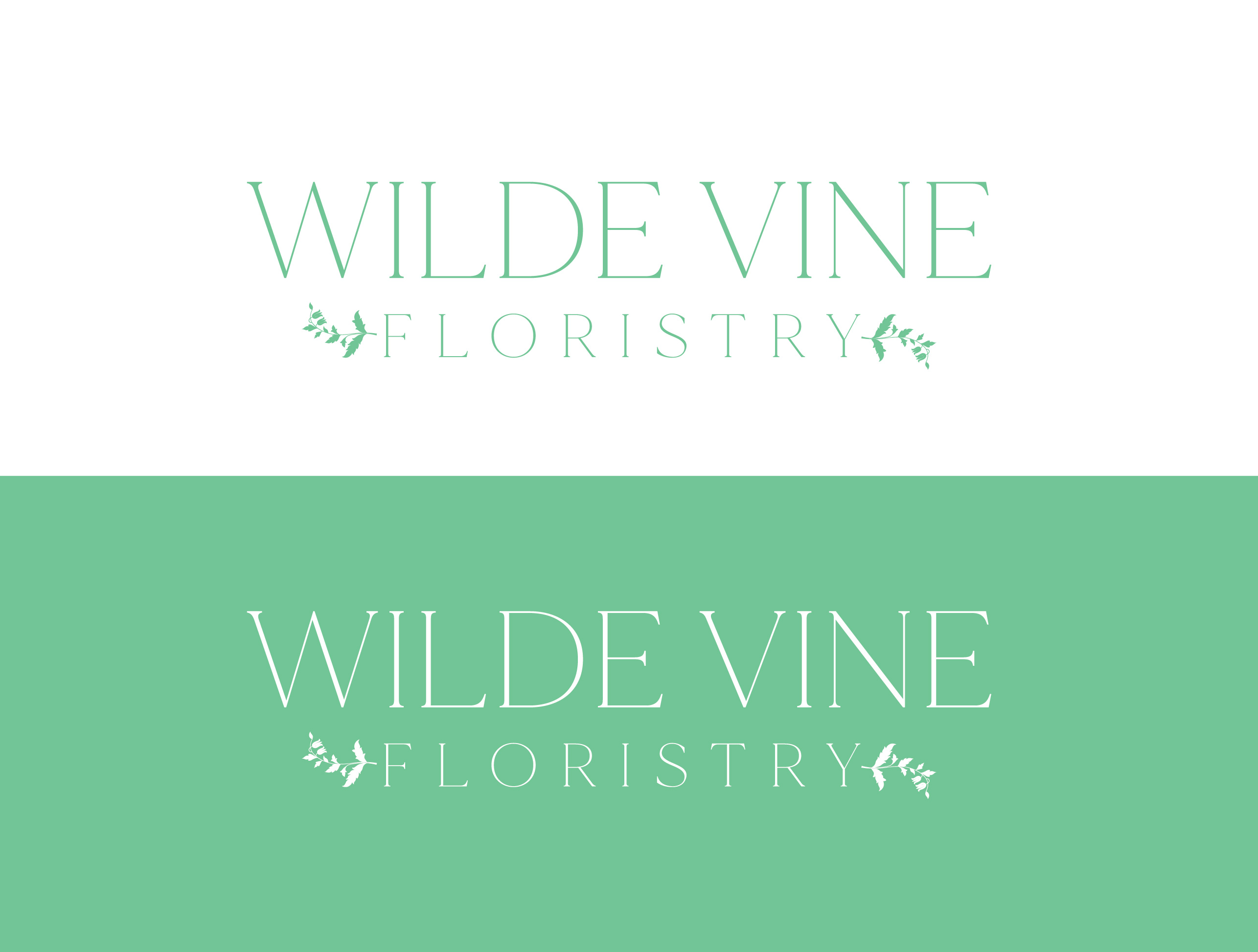 Logo Design by jika for Wild Vine Floristry | Design #32553395
