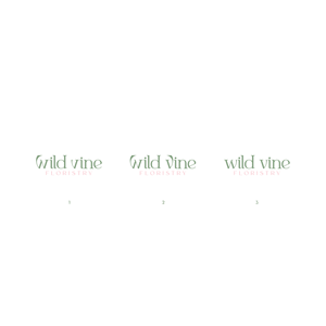 Logo Design by Verified artistry (Design garden) for Wild Vine Floristry | Design: #32596278