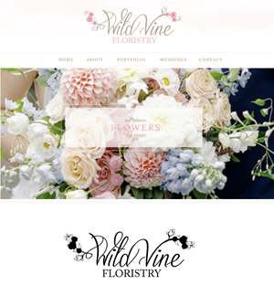 Logo Design by elveneclipse for Wild Vine Floristry | Design: #32592009