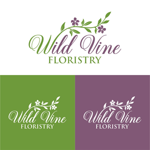 Logo Design by creative.bugs for Wild Vine Floristry | Design: #32554116