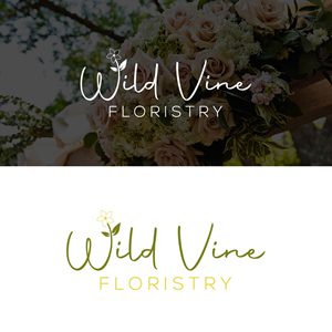 Logo Design by fly  design for Wild Vine Floristry | Design: #32554755