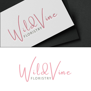 Logo Design by fly  design for Wild Vine Floristry | Design: #32554756