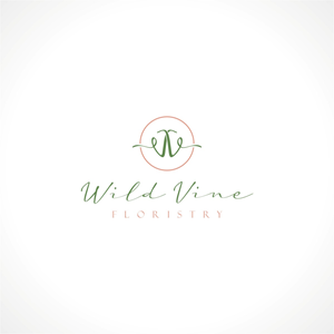Logo Design by Magic of Art for Wild Vine Floristry | Design: #32575678