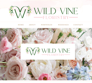 Logo Design by Rubia@ for Wild Vine Floristry | Design: #32551305