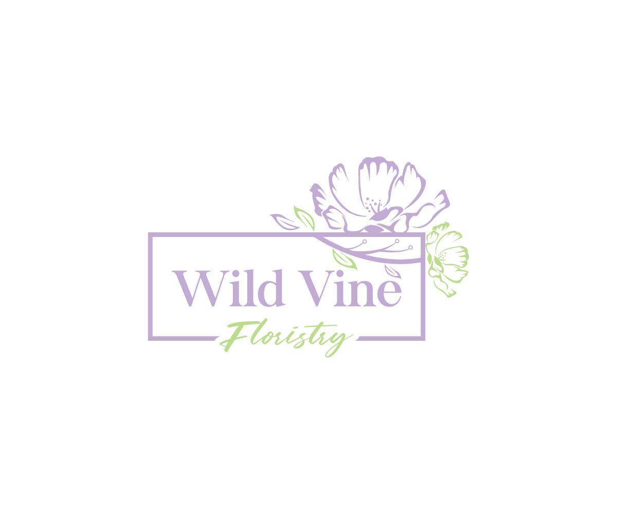 Logo Design by Ansh Design for Wild Vine Floristry | Design #32554048