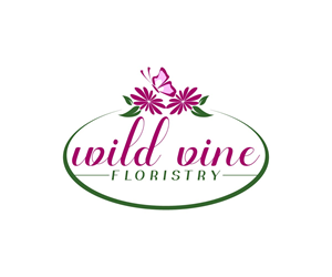 Logo Design by Ansh Design for Wild Vine Floristry | Design: #32554053