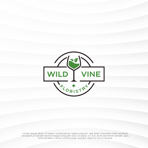 Logo Design by Tan-D for Wild Vine Floristry | Design: #32576345