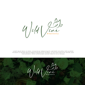 Logo Design by Tan-D for Wild Vine Floristry | Design: #32576346