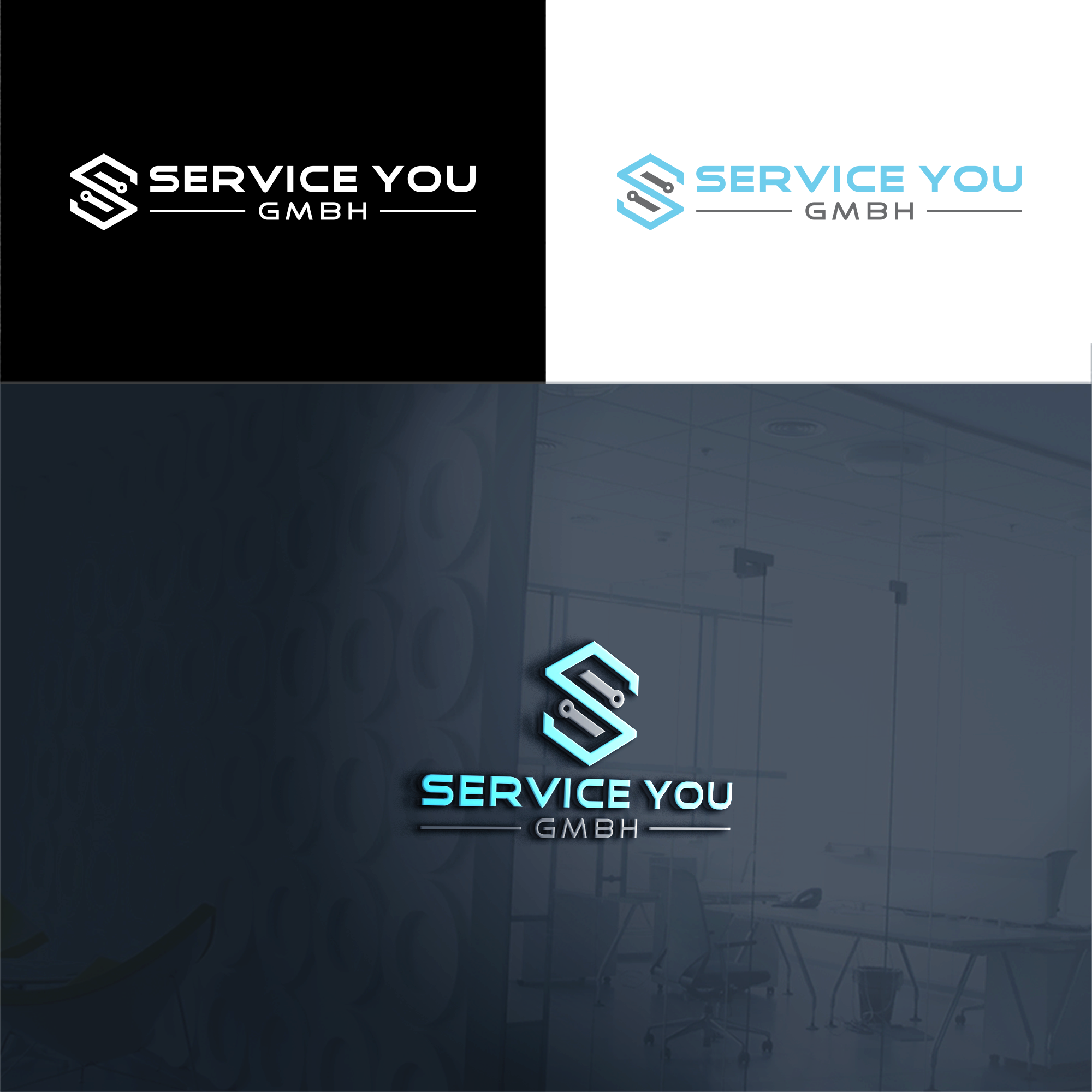 Diseño de Logo por RA-bica para Service you GmbH | Diseño #32552698