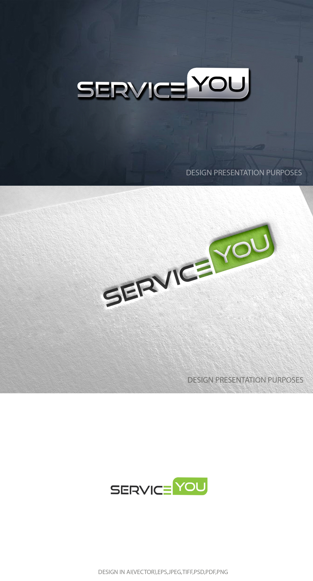 Logo Design by zebronicgraphic for Service you GmbH | Design #32547954