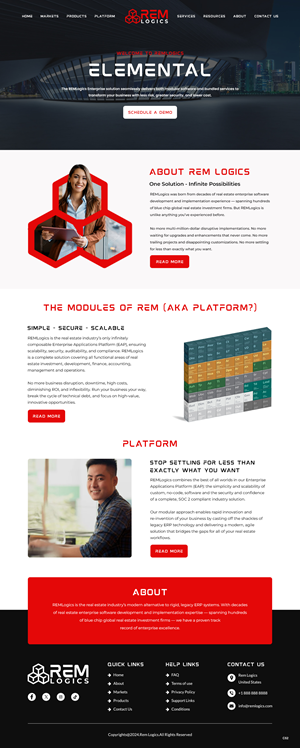 Web Design by pb for this project | Design: #32555986