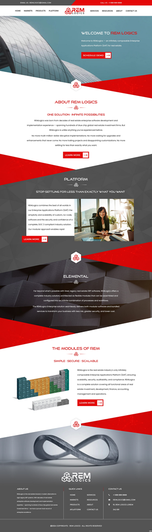 Web Design by pb for this project | Design: #32555987