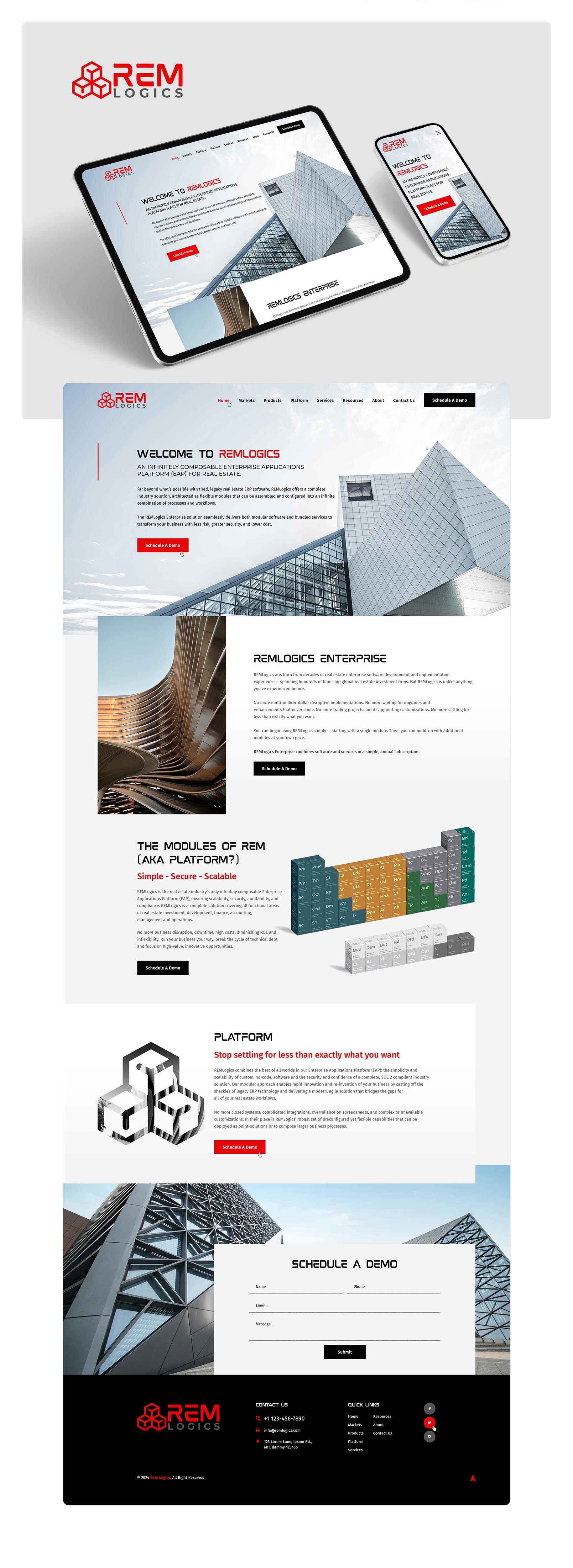 Web Design by Ved Web Services for this project | Design #32554879