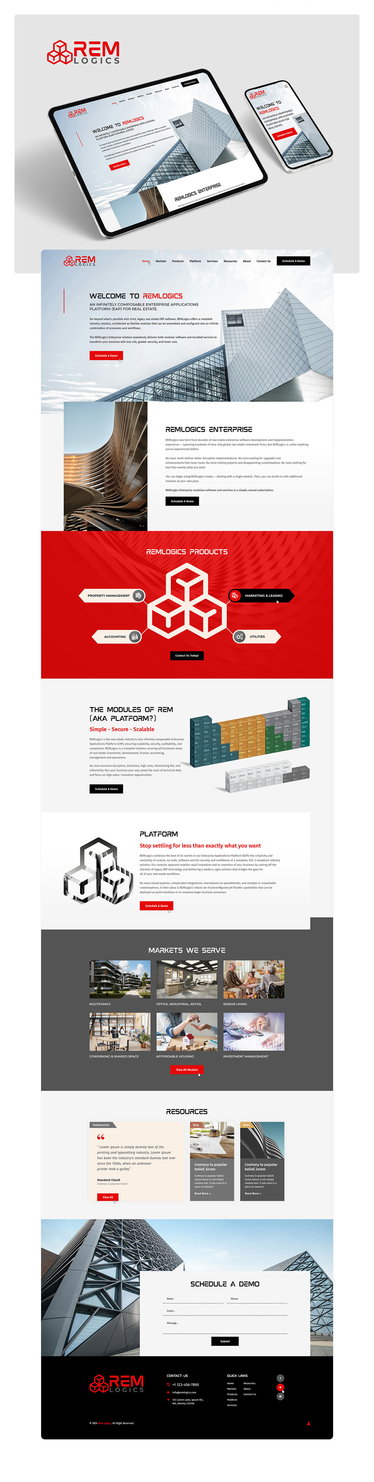 Web Design by Ved Web Services for this project | Design #32554880