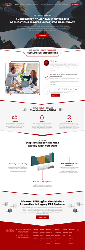 Web Design by Taufik H for this project | Design: #32558477