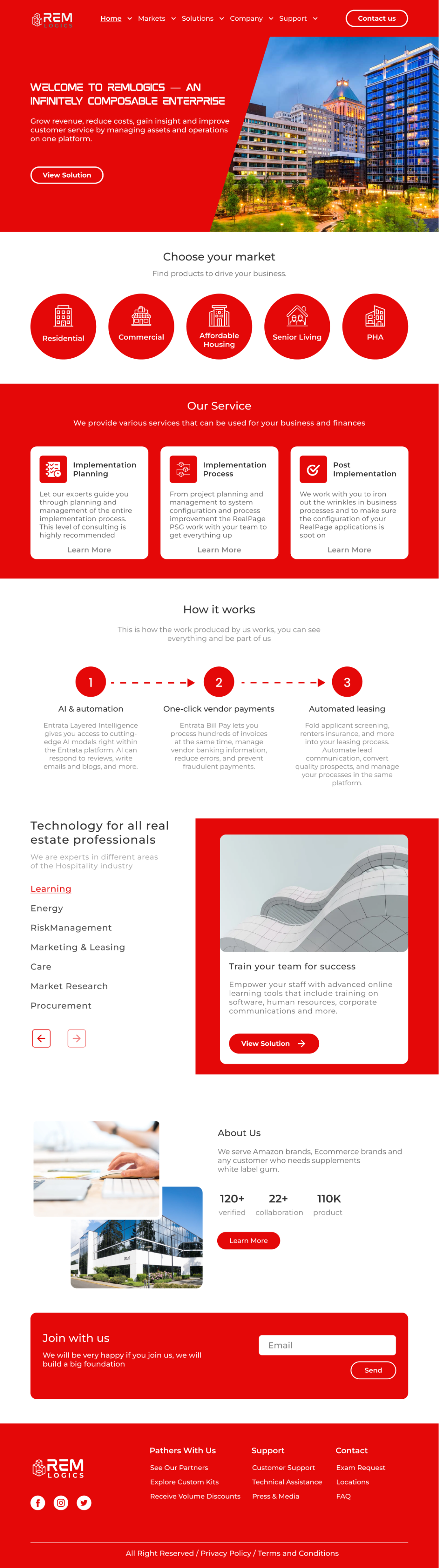 Web Design by Taufik H for this project | Design #32558495