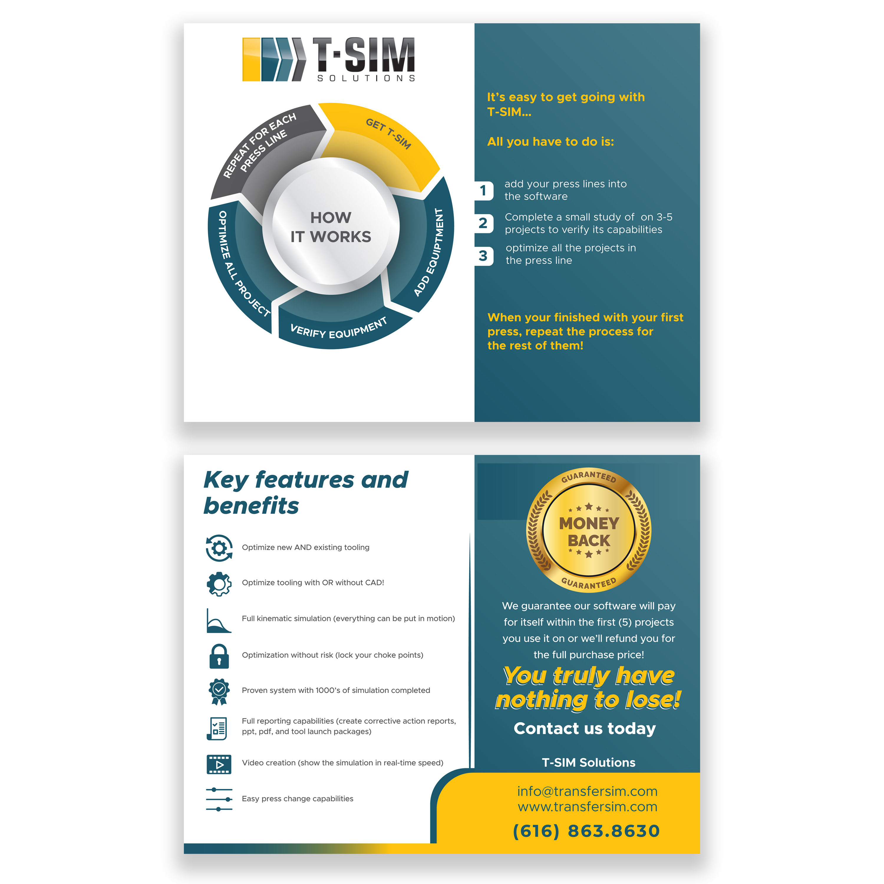 Graphic Design by PancaReg for T-SIM Solutions | Design #32576529