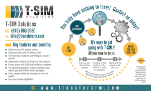 Graphic Design by LOM for T-SIM Solutions | Design #32551410
