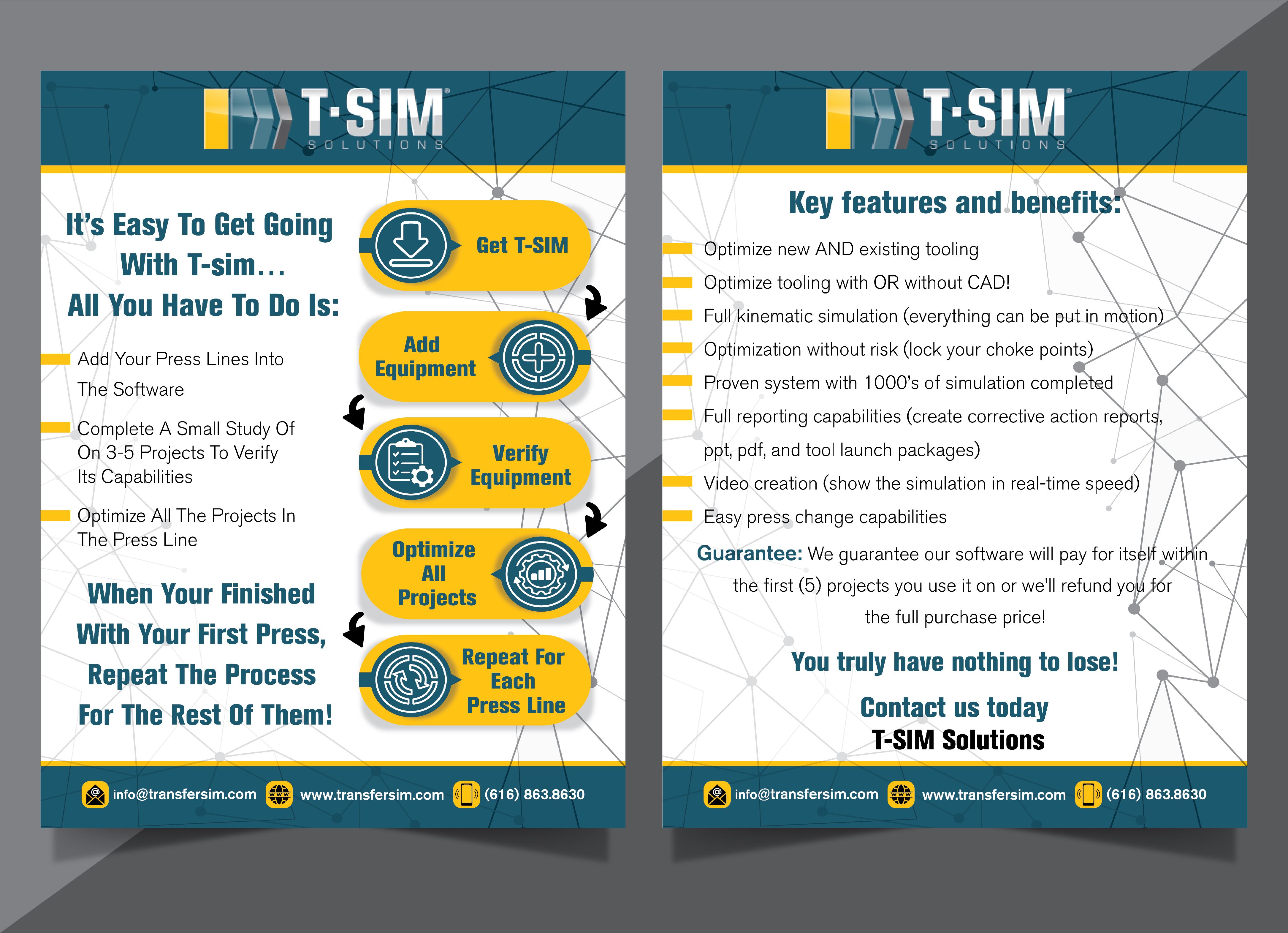 Graphic Design by HT Graphic for T-SIM Solutions | Design #32564592