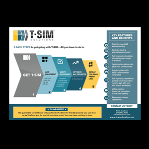 Graphic Design by DA. for T-SIM Solutions | Design: #32552092