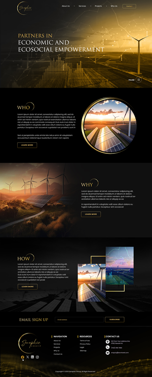 Web Design by Blue Sparrow for MicAyla Inc. | Design: #32650782