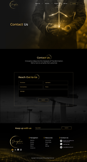 Web Design by Blue Sparrow for MicAyla Inc. | Design: #33133322