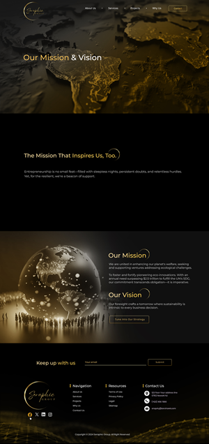 Web Design by Blue Sparrow for MicAyla Inc. | Design: #33133323