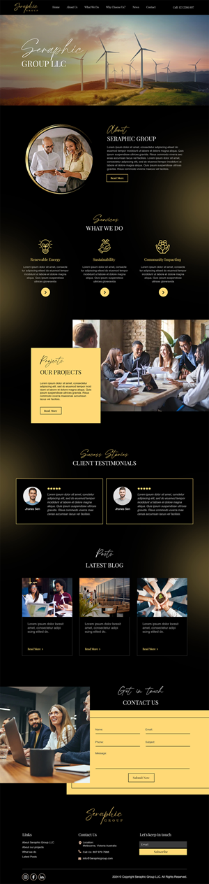 Web Design by MAHABA for MicAyla Inc. | Design: #32562323