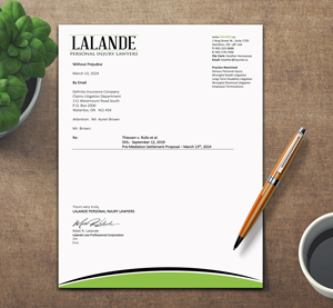 Stationery Design by sadikul islam for Injured.ca  | Design: #32557990