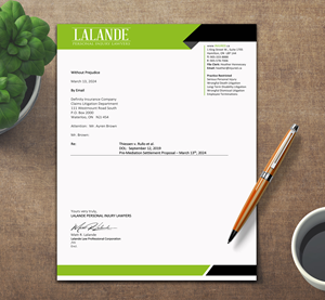 Stationery Design by sadikul islam for Injured.ca  | Design: #32558022