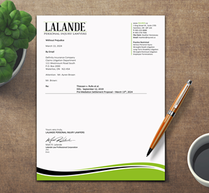 Stationery Design by sadikul islam for Injured.ca  | Design: #32558136
