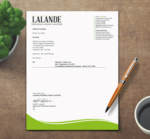 Stationery Design by sadikul islam for Injured.ca  | Design: #32558260