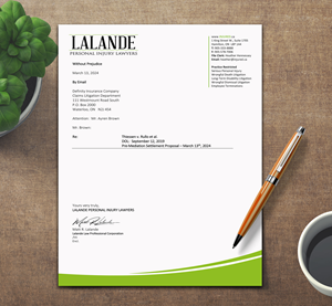 Stationery Design by sadikul islam for Injured.ca  | Design: #32558261