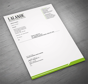 Stationery Design by sadikul islam for Injured.ca  | Design: #32558266