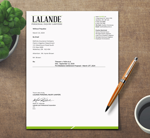 Stationery Design by sadikul islam for Injured.ca  | Design: #32558276