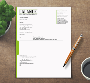 Stationery Design by sadikul islam for Injured.ca  | Design: #32558282