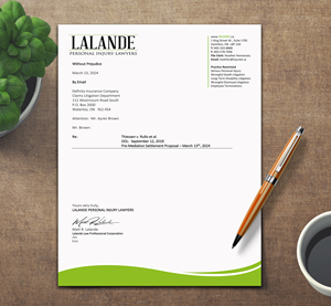 Stationery Design by sadikul islam for Injured.ca  | Design: #32558283