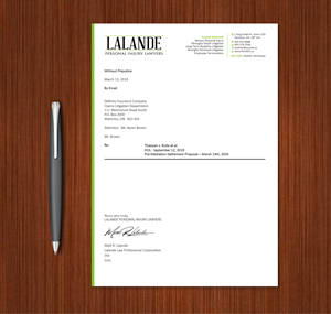 Stationery Design by Expert Bappy for Injured.ca  | Design: #32580125